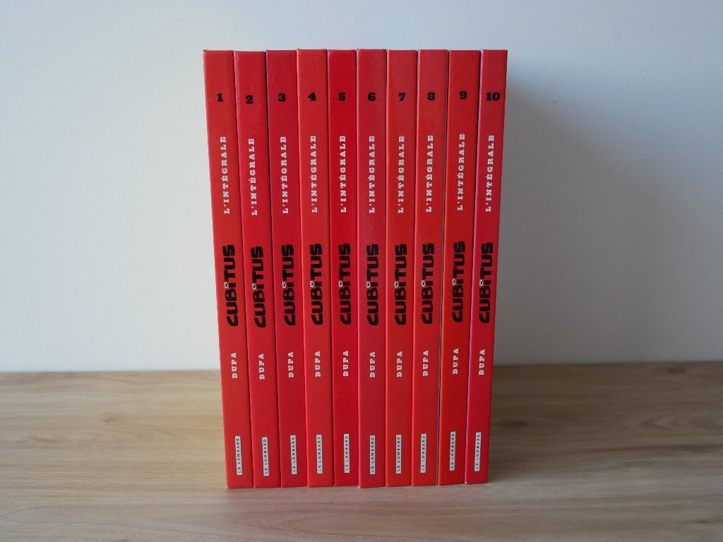 Cubitus Dupa integralen 1 tot 10, Boeken, Ophalen of Verzenden, Zo goed als nieuw
