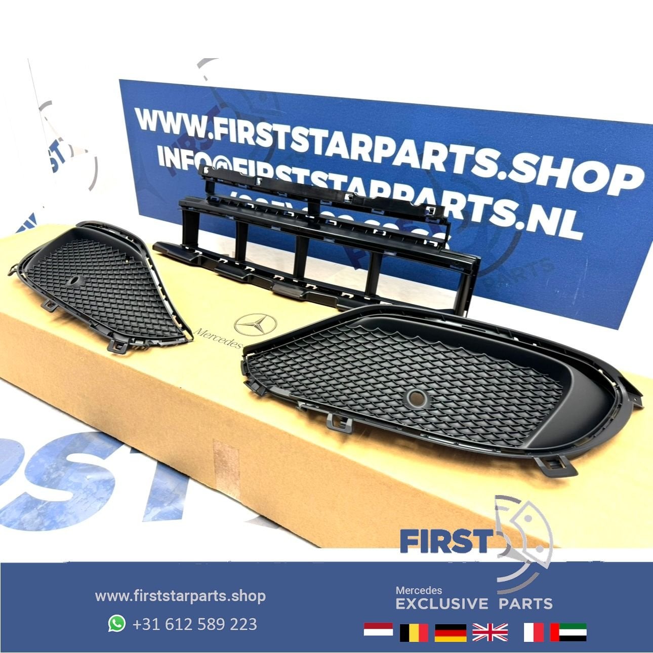 W176 A KLASSE FACELIFT AMG BUMPER ROOSTER SET VOORBUMPER MID, Utilisé, -, -, Enlèvement ou Envoi