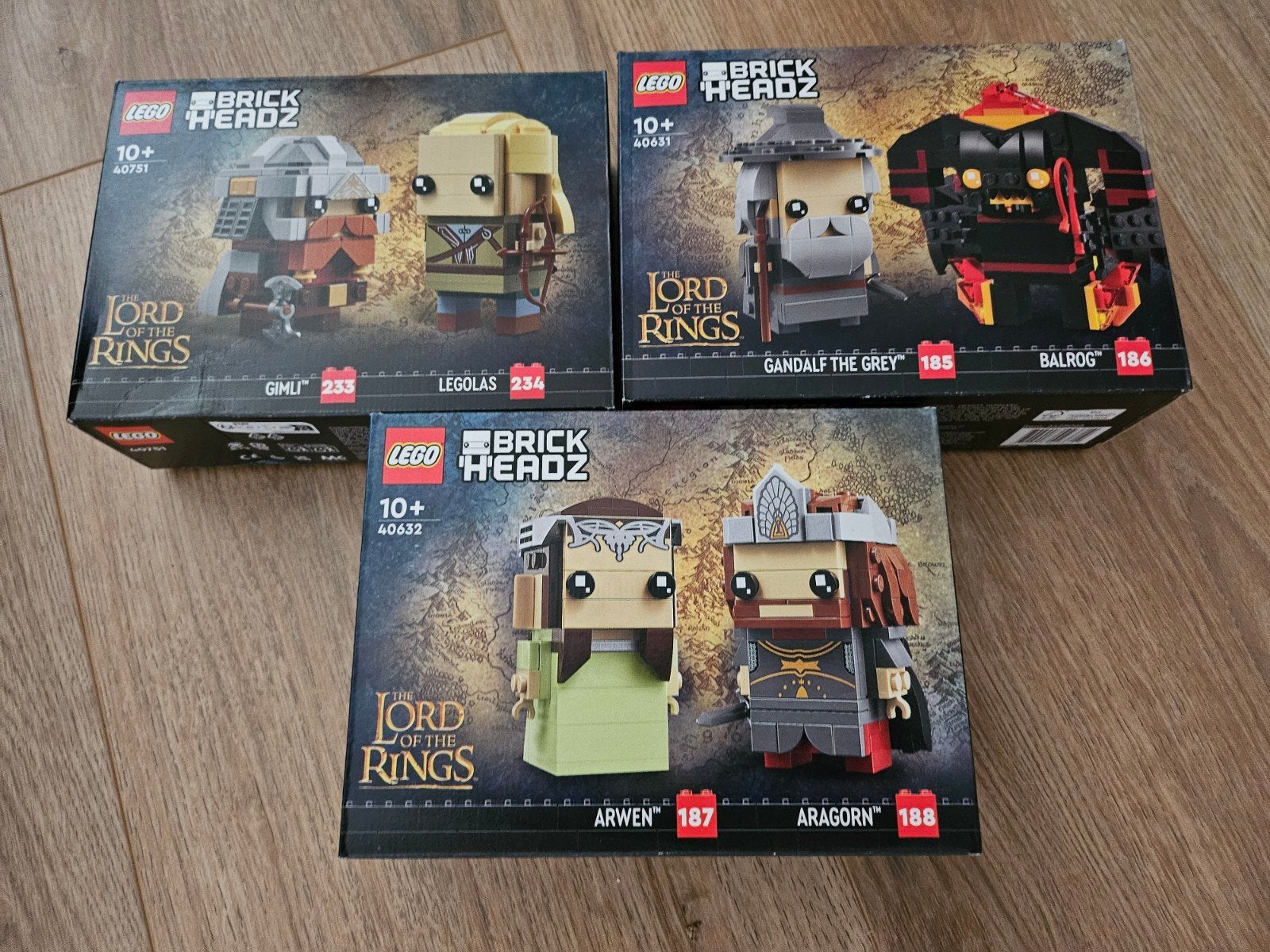 Lego Brickheads Lord of the Rings, Ophalen of Verzenden, Nieuw, Lego, BrickHeadz