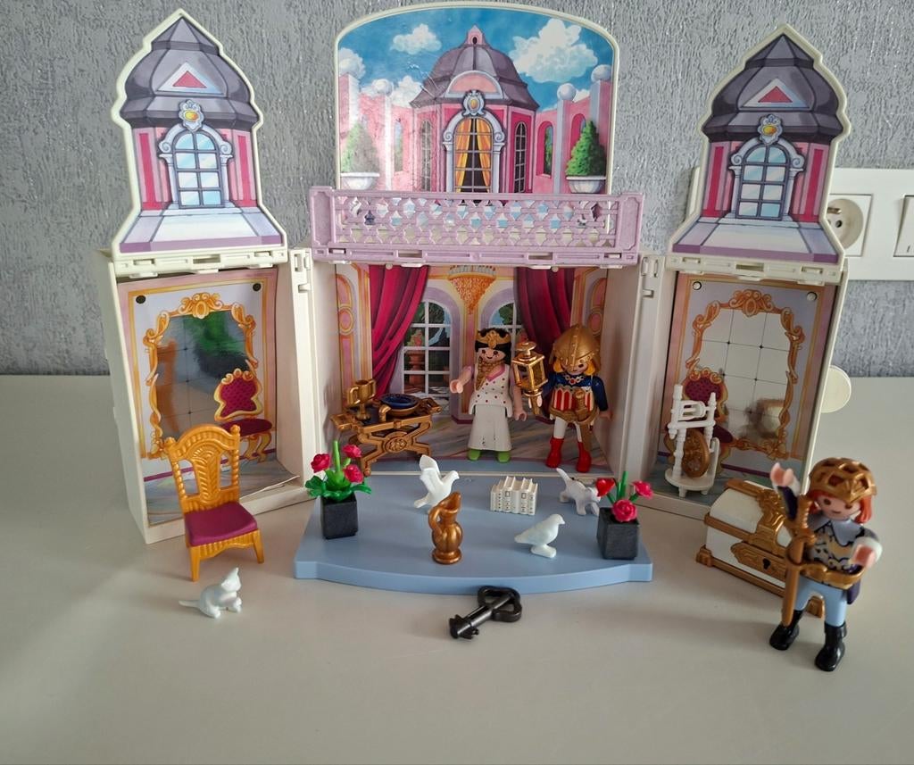 Playmobil meeneemhuis kasteel, Ophalen of Verzenden
