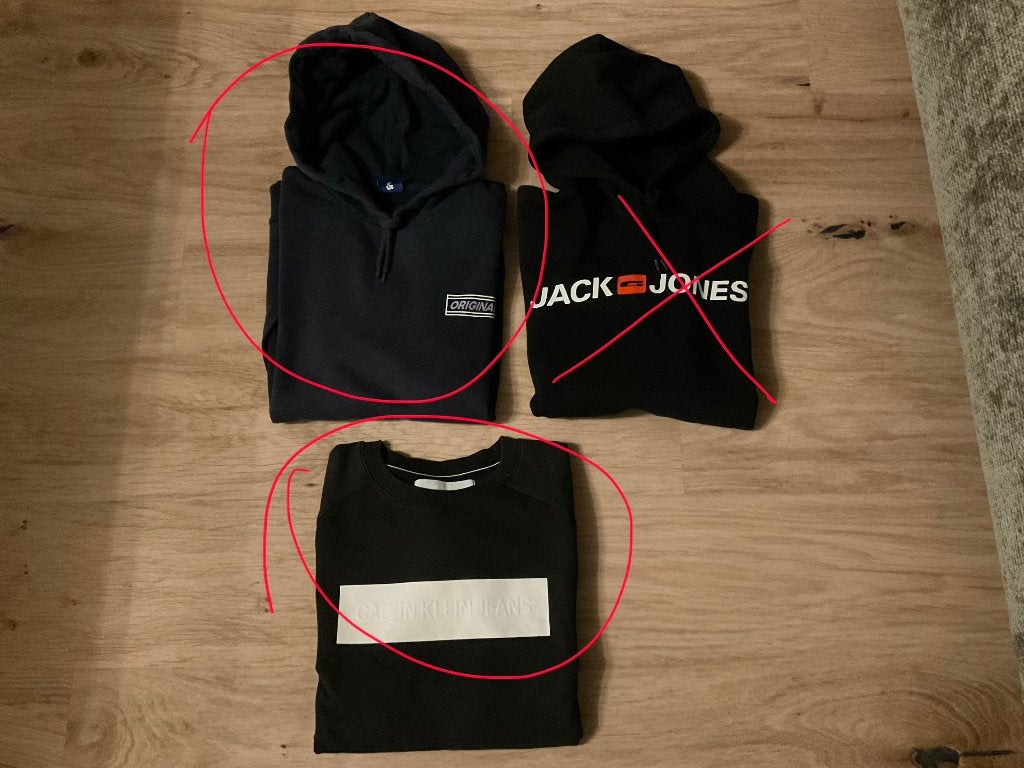 Trui large jack &jones, Calvin klein, Ophalen, Gedragen, Maat 52/54 (L)