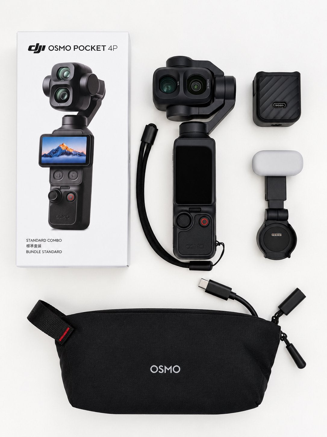 DJI Osmo Pocket 4P Standard - originele factuur en doos, Audio, Tv en Foto, Ophalen of Verzenden, Zo goed als nieuw