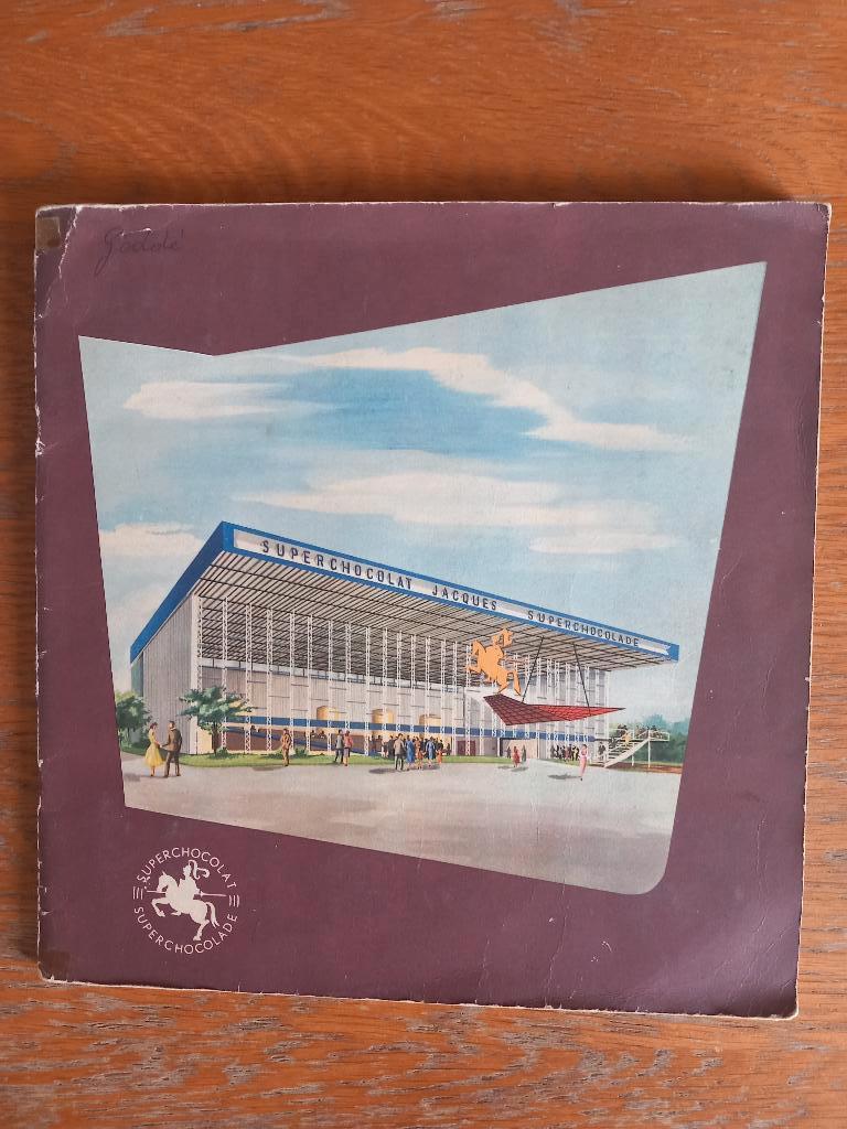 Leerrijke chromo’s, deel 2 - Wereldtentoonstelling 1958, Boeken, Ophalen of Verzenden, Gelezen, Plaatjesalbum