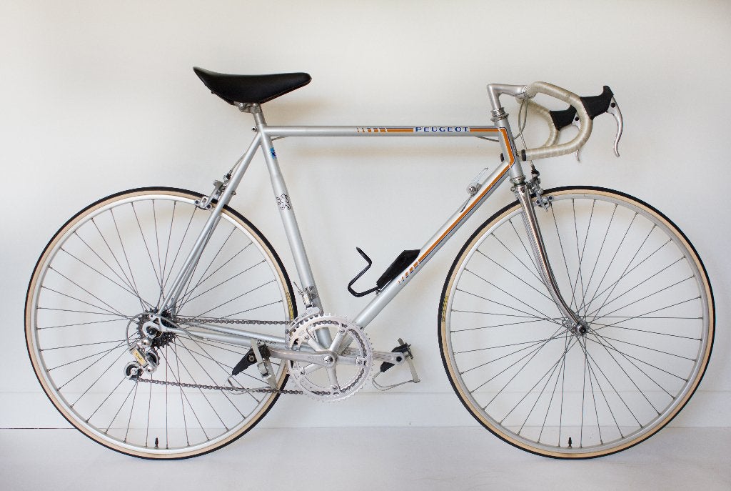 Vélo de course Peugeot centenaire 1982 - 57cm nacré, Vélos & Vélomoteurs, Enlèvement ou Envoi, Comme neuf, Aluminium, Hommes