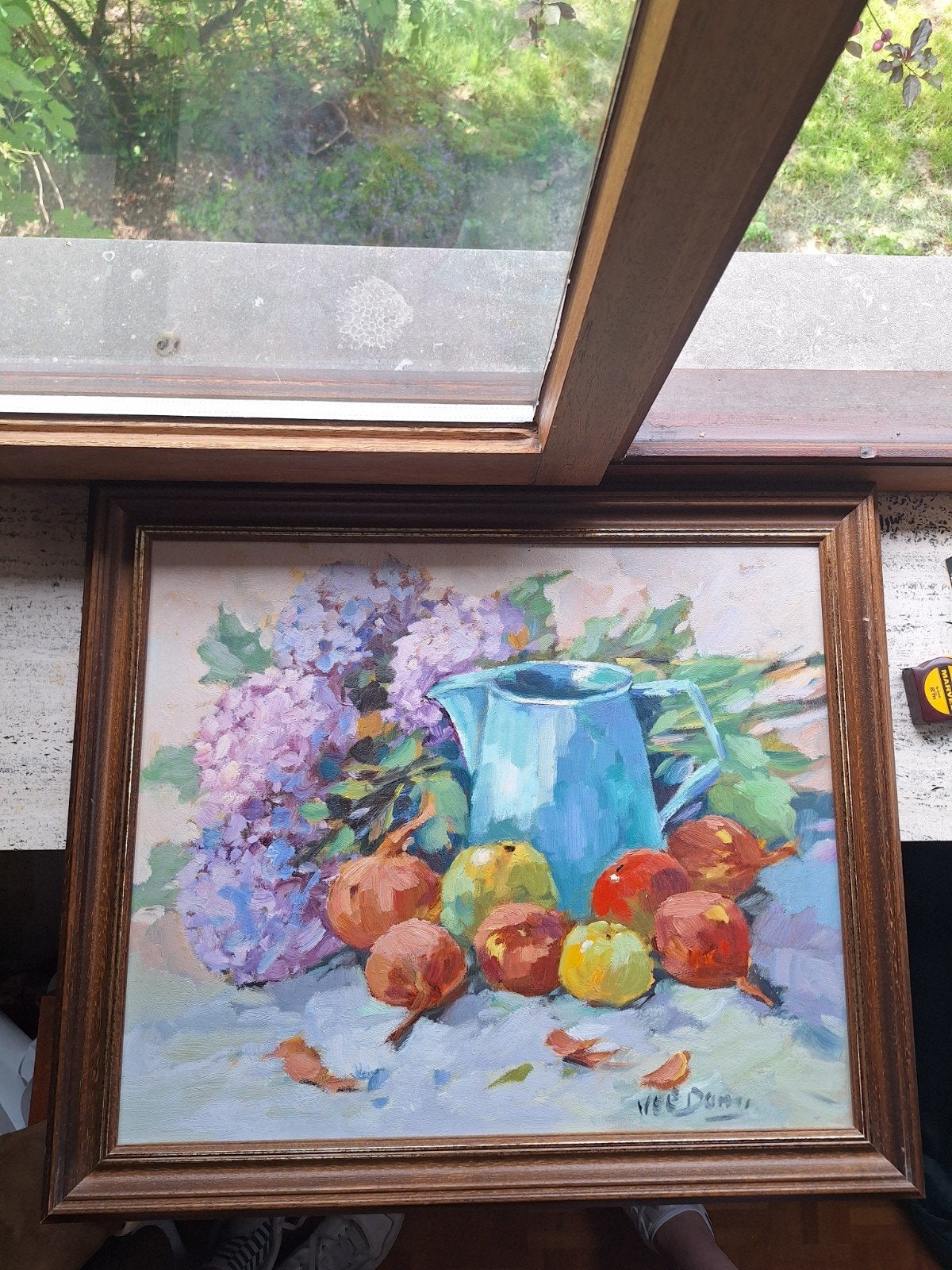 Cruche à peindre et fruits, Antiquités & Art, Enlèvement