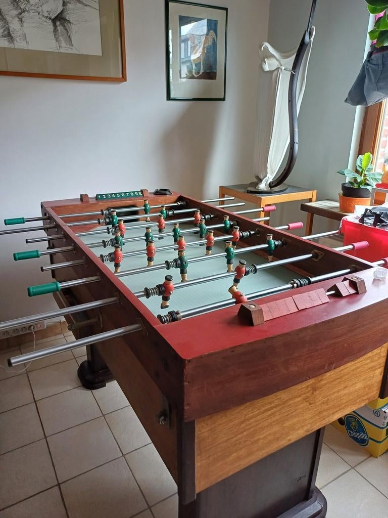 Voetbal spel, Ophalen
