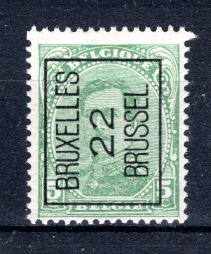 PRE60A-IV MNH** 1922 - BRUXELLES 22 BRUSSEL, Verzenden, Postfris, Postfris