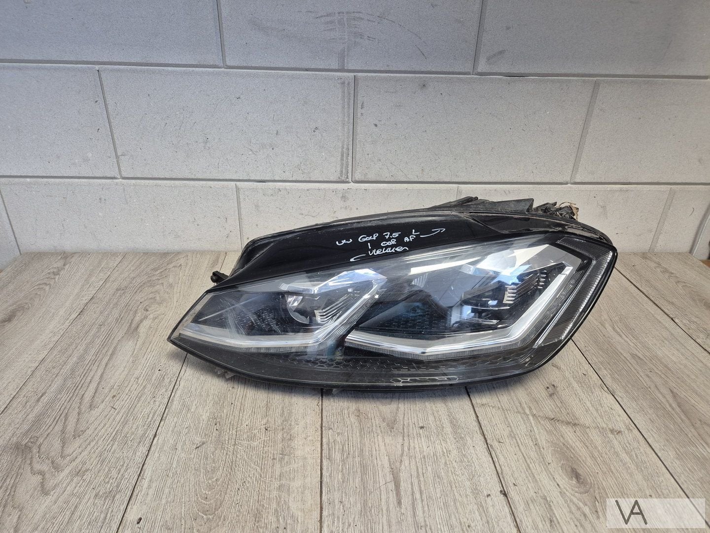 Koplamp links LED van VW Golf 7 facelift 5g1941059 compleet, Volkswagen, -, Utilisé, -