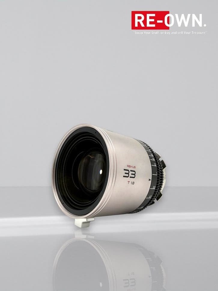 GREAT JOY BLAZAR REMUS 33MM T/1.8 | 1.5X | CINE | EF/PL, Enlèvement ou Envoi, ., Blazer, Objectif grand angle