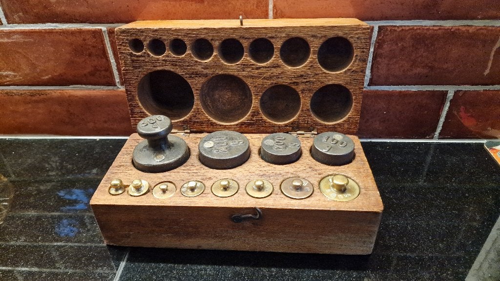 Oude gewichten, Antiquités & Art, Antiquités | Outils & Instruments, Enlèvement