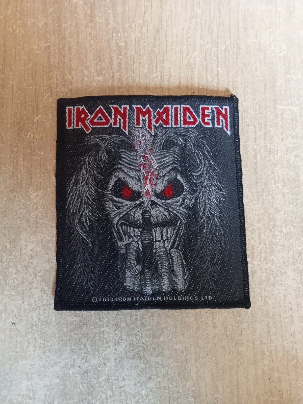 Iron Maiden patch, Verzamelen, Ophalen, Zo goed als nieuw