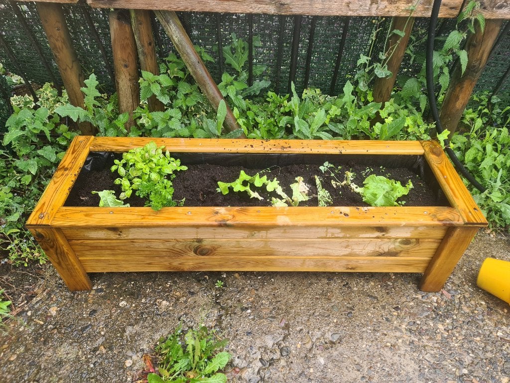 Jardiniere Bac à fleur/potager L120*l40*h35, Neuf, Enlèvement ou Envoi, 30 à 60 cm, 100 cm ou plus