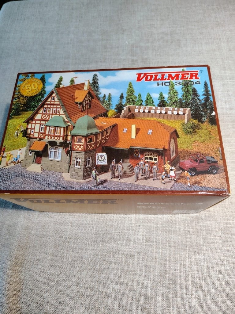 Vollmer HO 3704 Schietbaan, Overige merken, Gelijkstroom of Wisselstroom, Brug, Tunnel of Gebouw, Nieuw