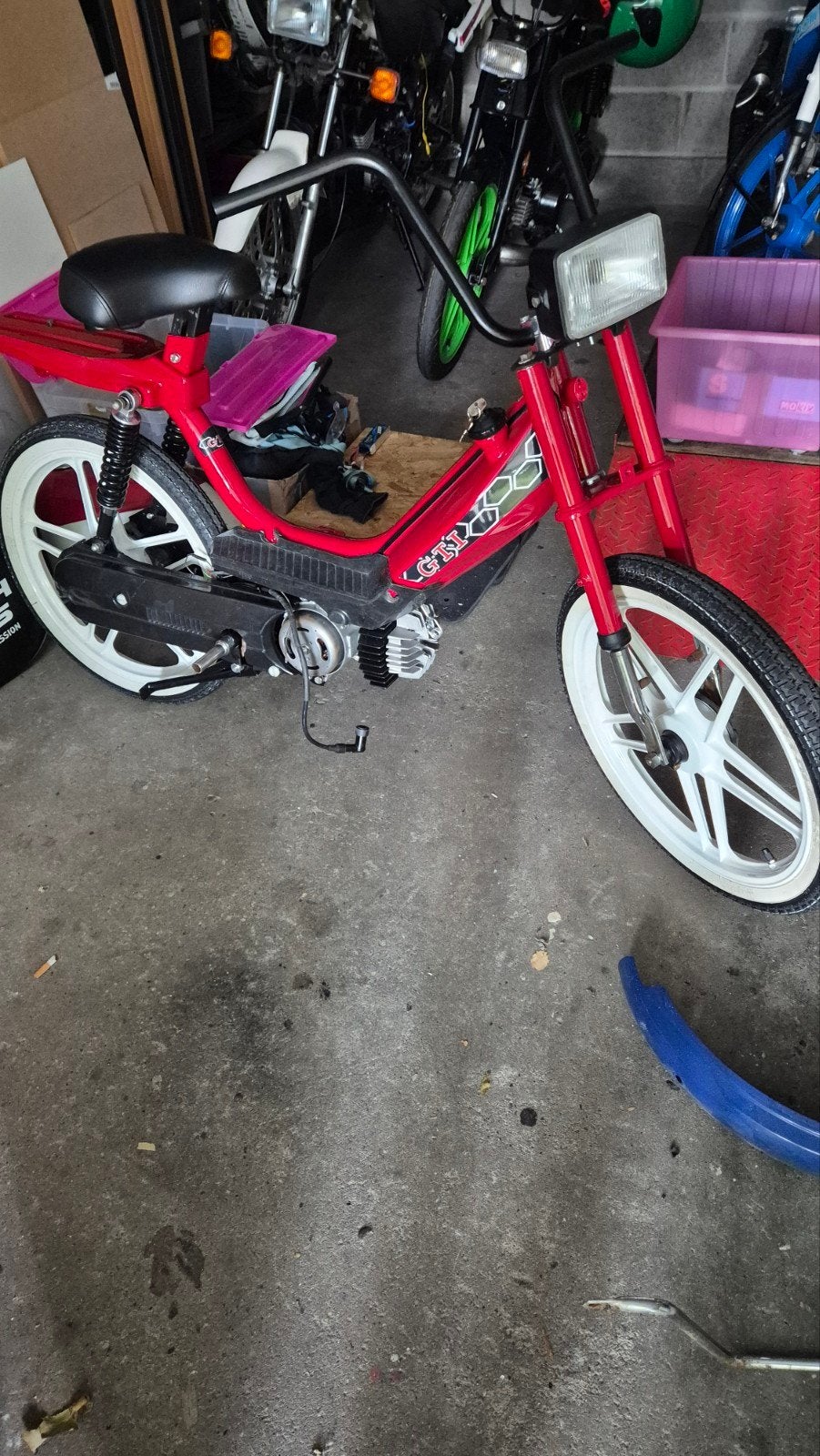 honda camino klasse b, Enlèvement