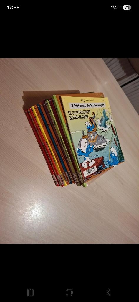 Bd schtroumpf, Livres, Série complète ou Série, Enlèvement ou Envoi, Utilisé, Peyo