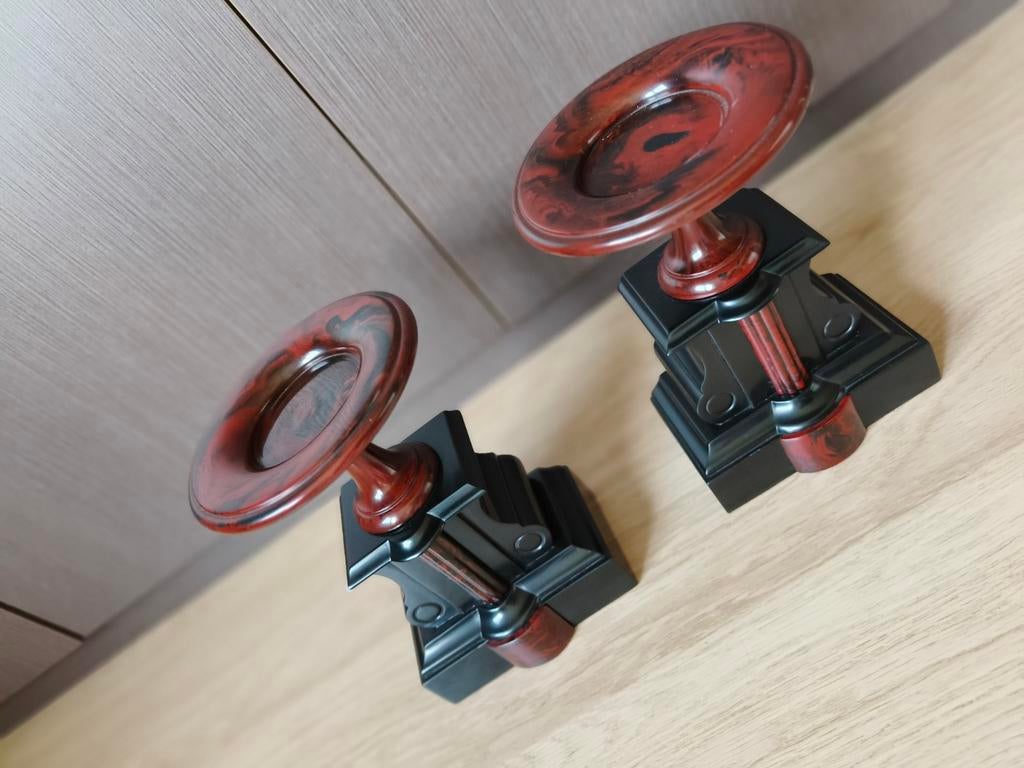 2 kleine zuilen, Huis en Inrichting, Woonaccessoires | Zuilen en Pilaren, Ophalen