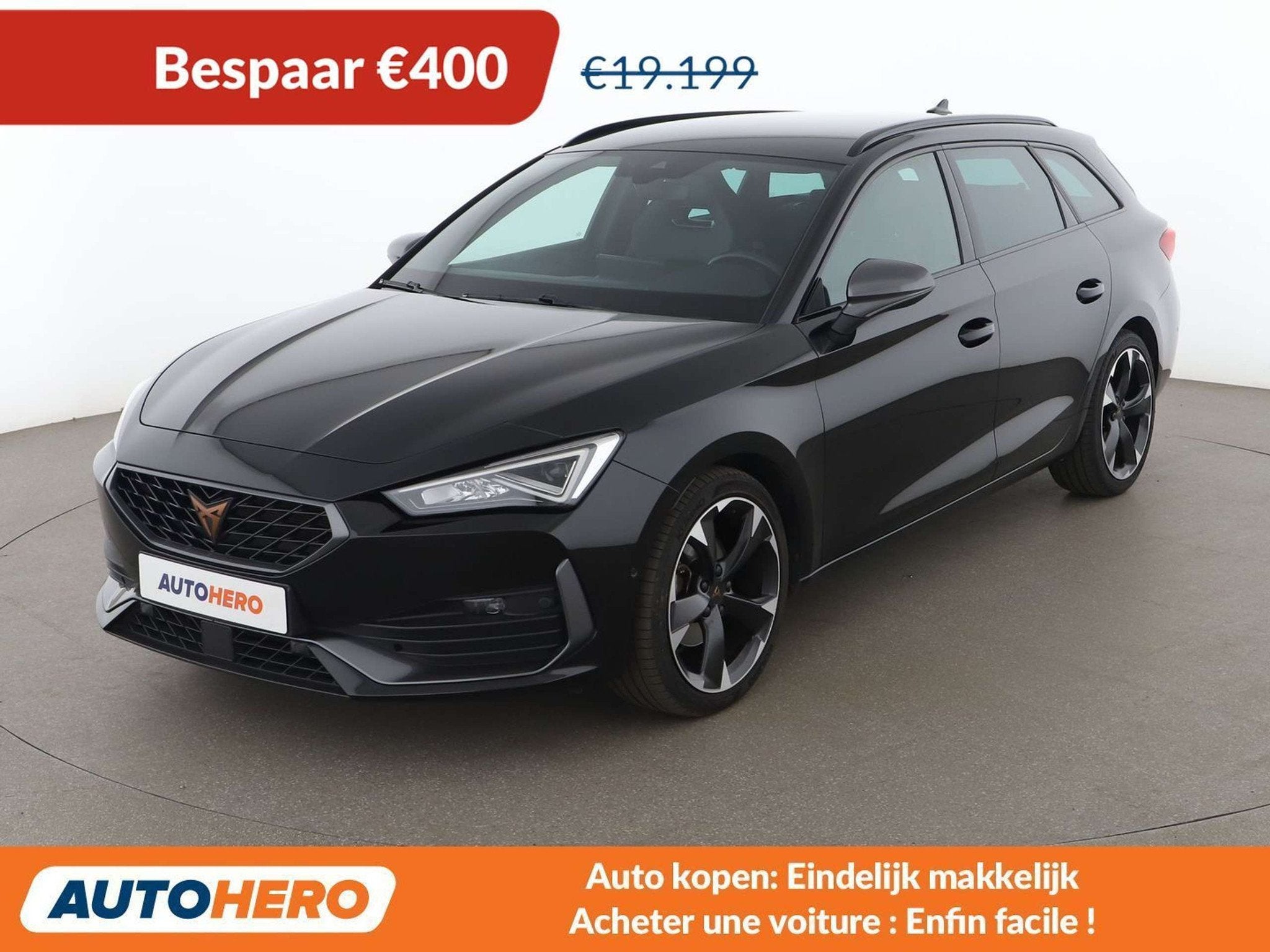 CUPRA Leon 1.5 eTSI (année de construction 2023), Autos, 1441 kg, Achat, Noir, 5 portes