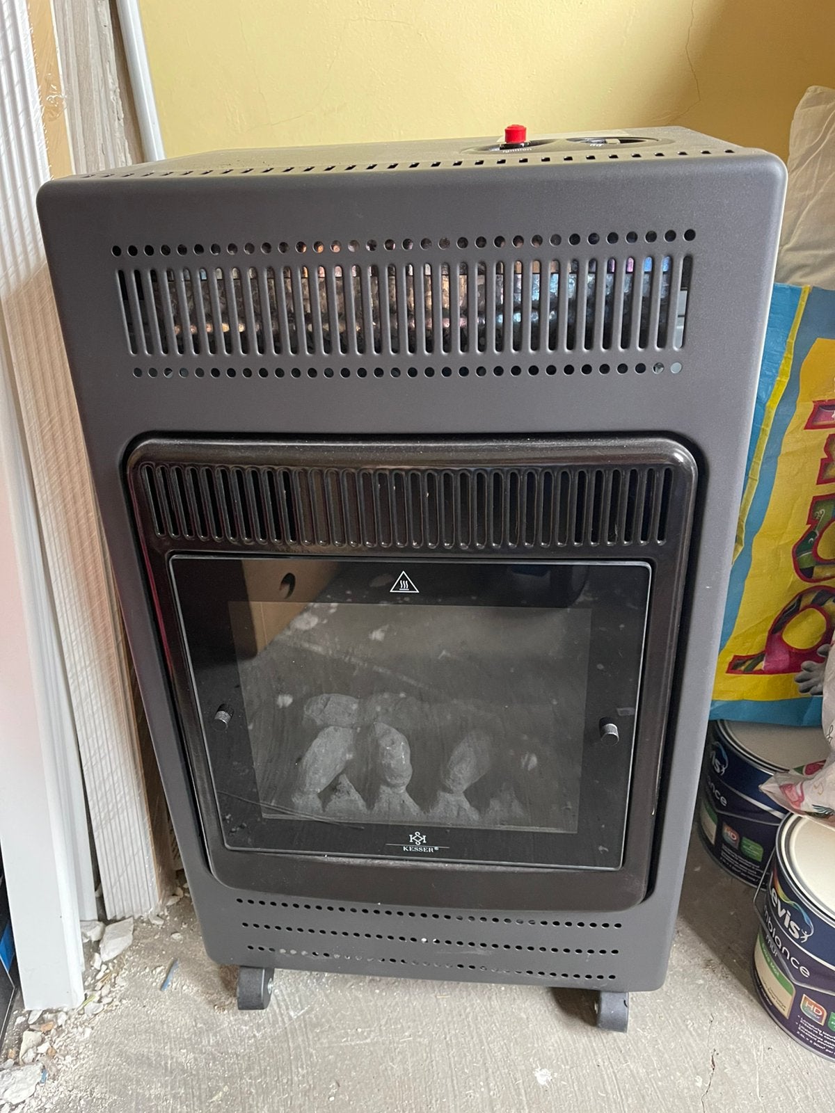 Poele a gaz, Ophalen, Zo goed als nieuw, Gas