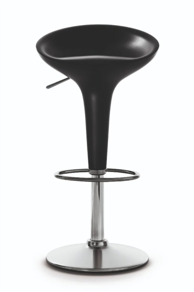 Bomo draaibare barkruk, Huis en Inrichting, Ophalen, Gebruikt, 60 tot 90 cm, 1 kruk