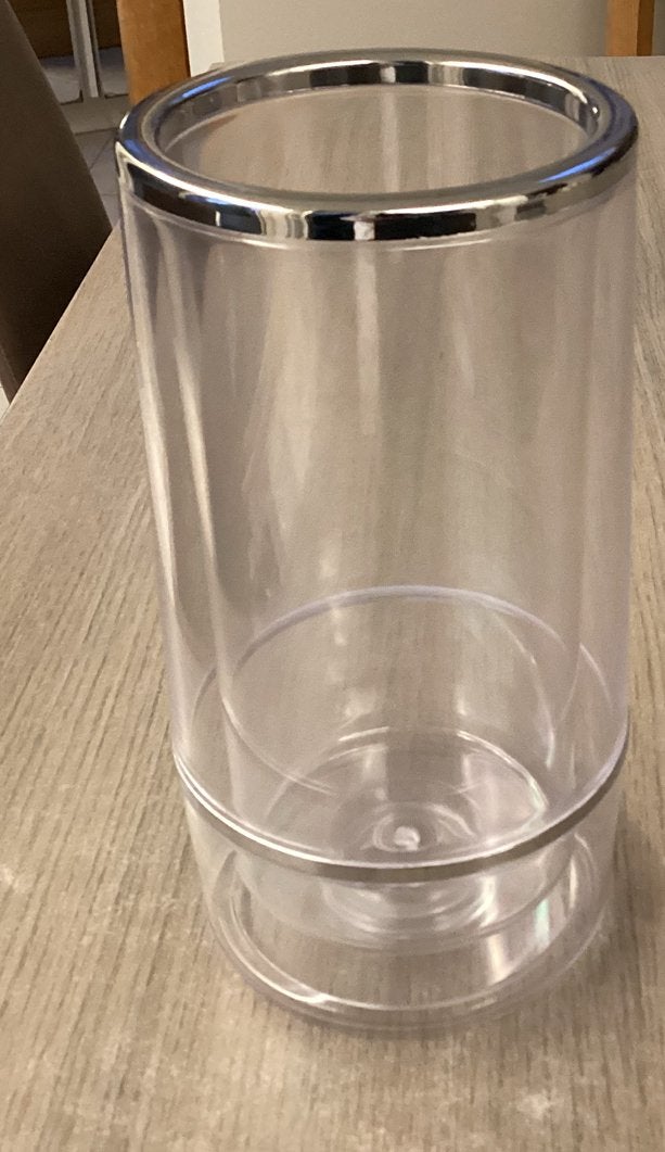 Refroidisseur de bouteilles en plastique à double paroi, Autres marques, Enlèvement, Plastique, Refroidisseur de bouteilles