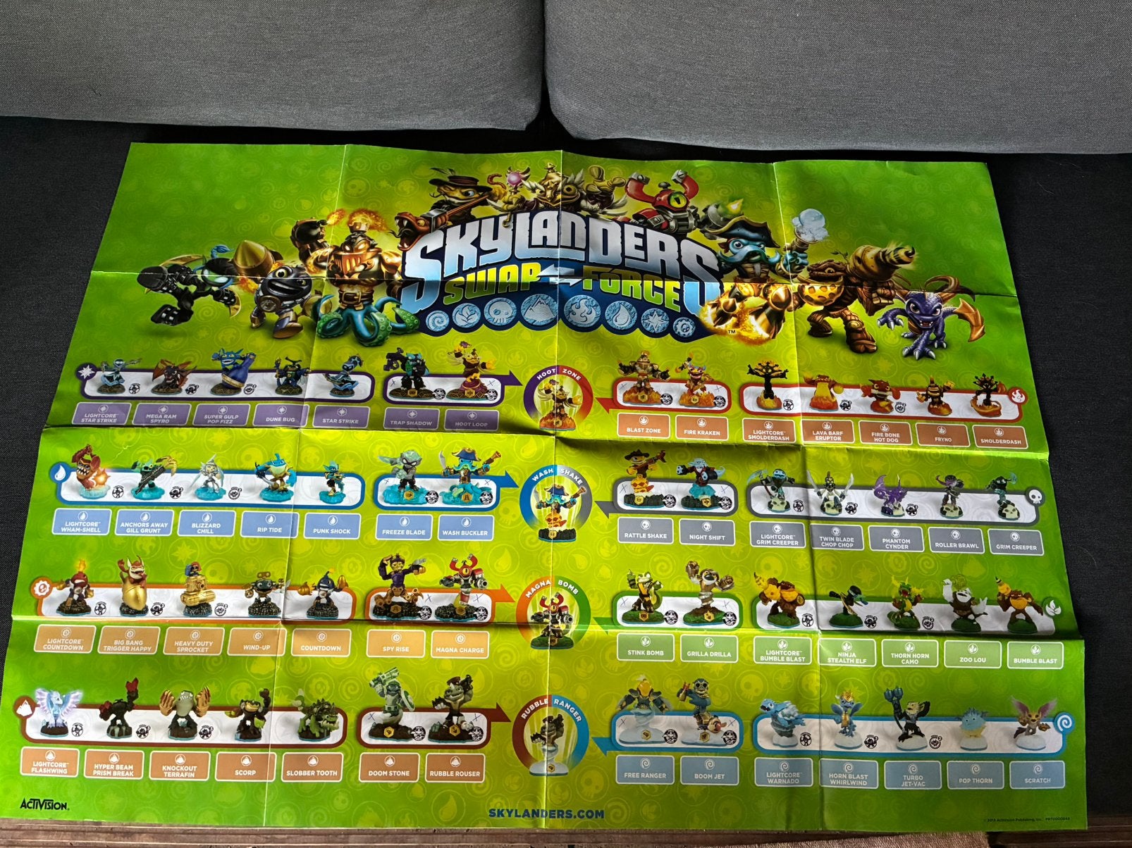Affiche Skylanders Swap Force, Consoles de jeu & Jeux vidéo, Jeux | Autre, Comme neuf, Envoi