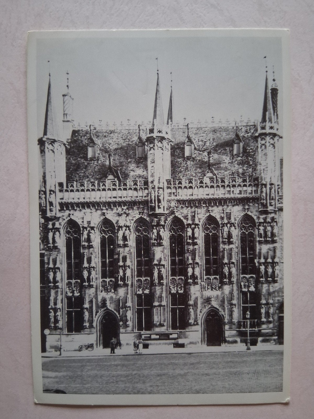 vintage Postkaart Het Stadhuis van Brugge, Ophalen of Verzenden