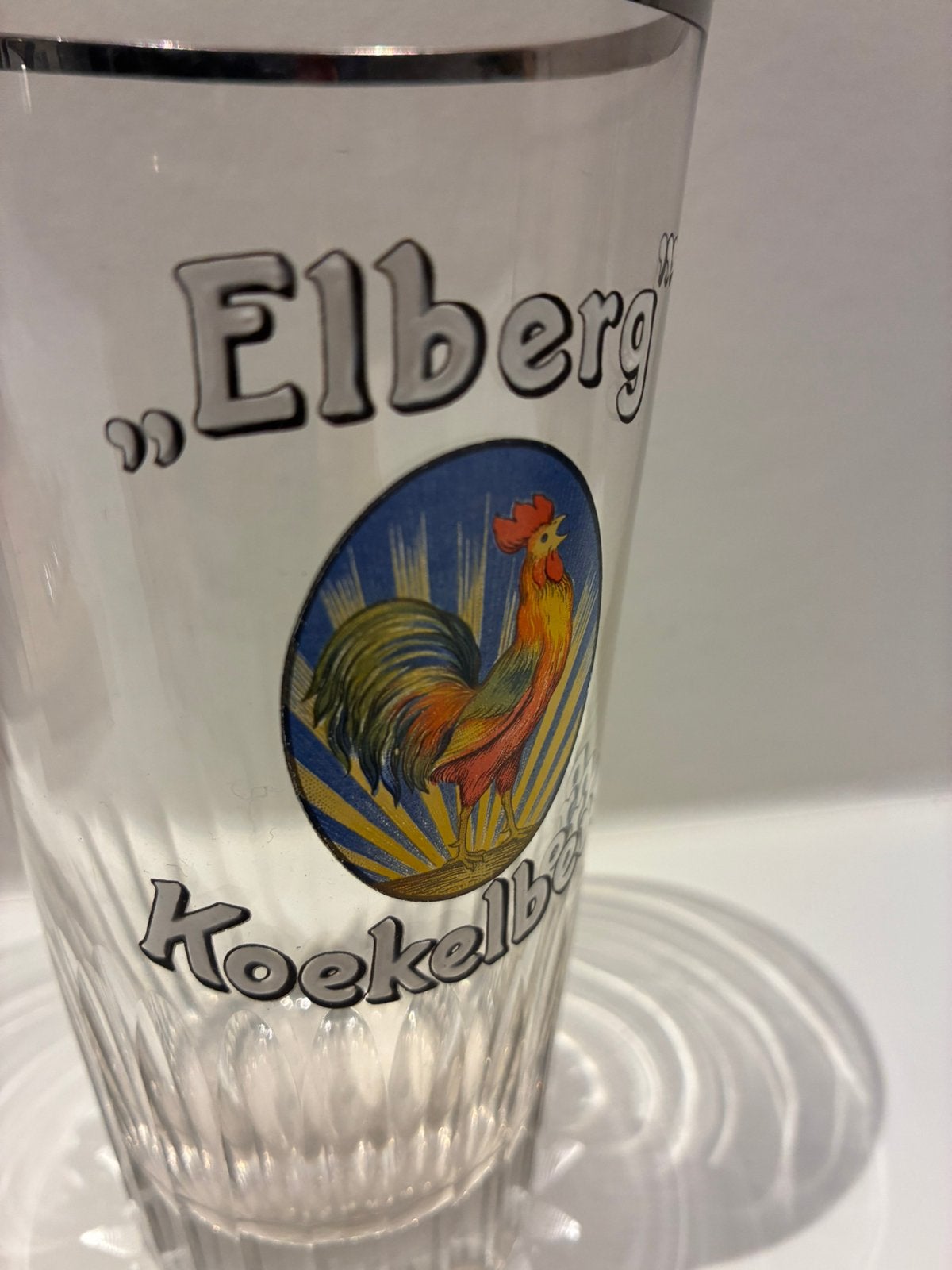 Emaille glas, Ophalen, Zo goed als nieuw