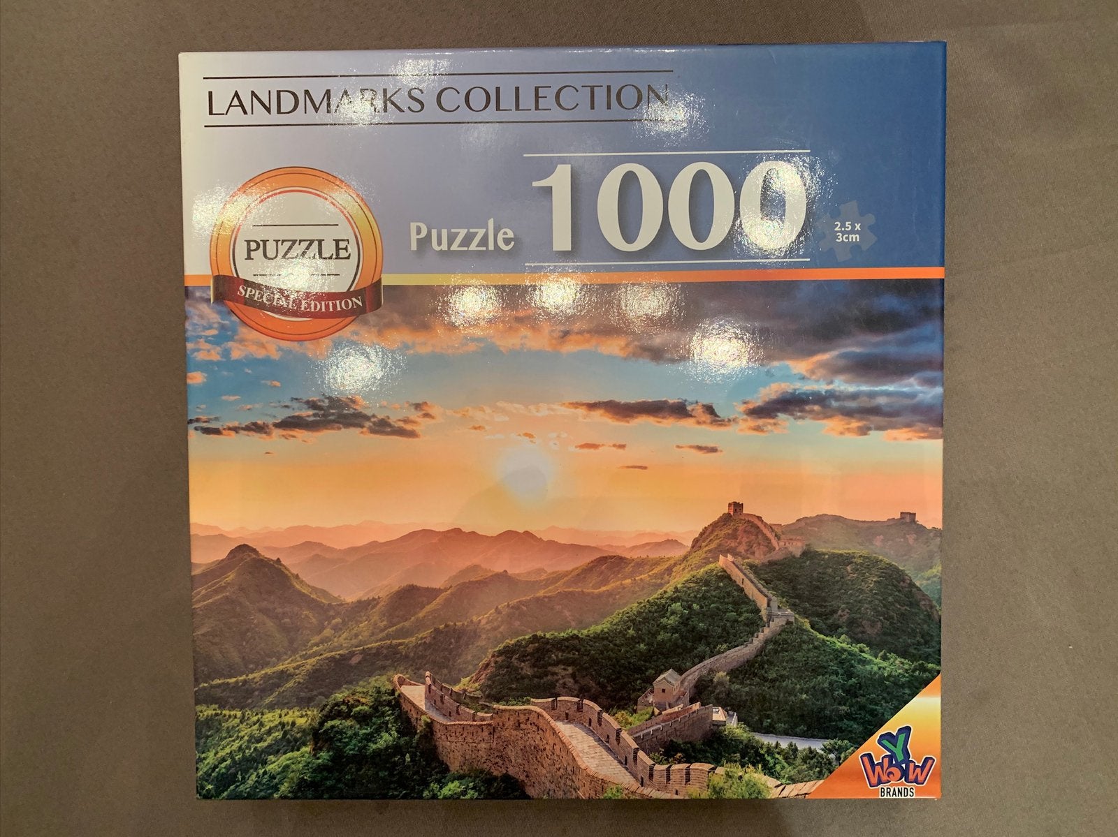 Wow Brands 1000 st “Chinese muur”, Verzenden, Zo goed als nieuw