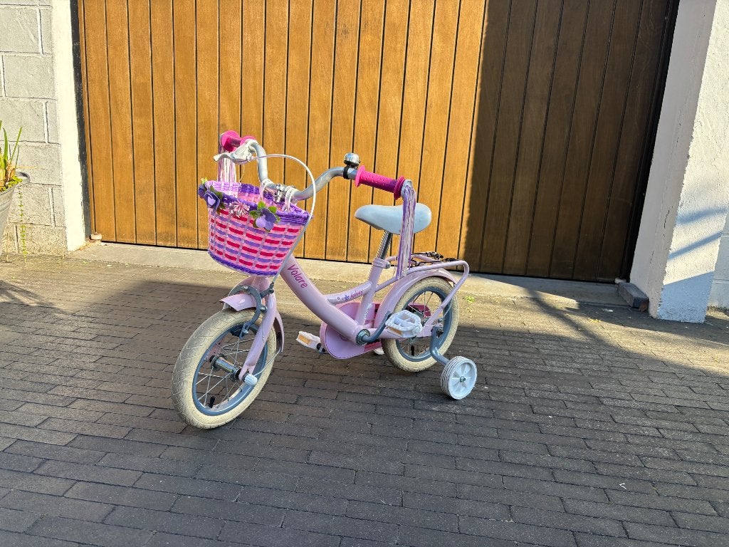Kinderfiets, Ophalen, Terugtraprem, Zijwieltjes, Gebruikt