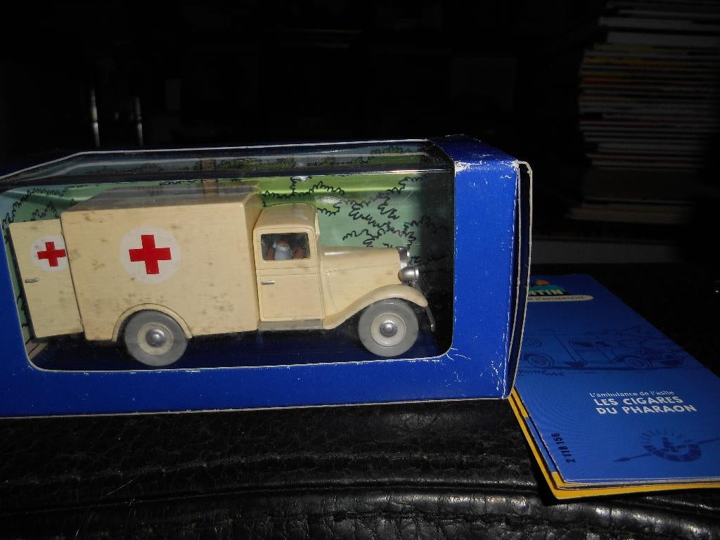 Voiture Tintin 56 avec certificat, Enlèvement ou Envoi, Tintin