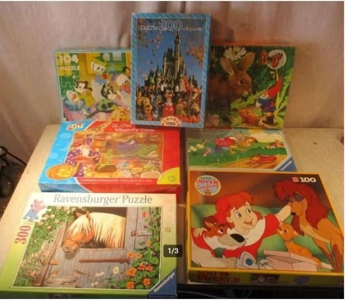 24 puzzles amusants pour enfants, Enlèvement ou Envoi, Comme neuf