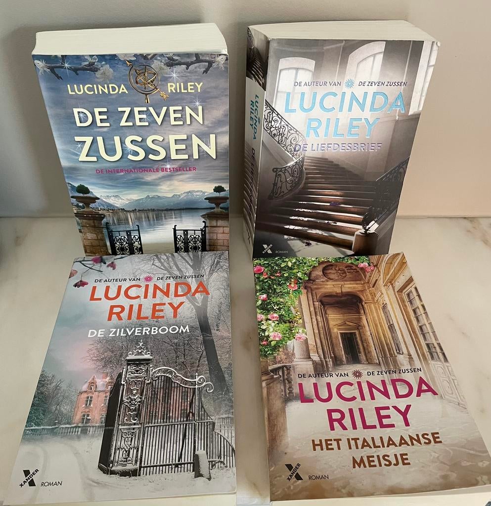 Lucinda Riley, de zeven zussen, zilverboom, liefdesbrief ea, Boeken, Ophalen of Verzenden, Gelezen
