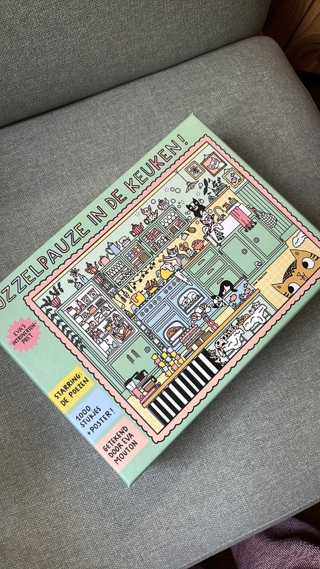 Puzzelpauze in de keuken, Ophalen of Verzenden, 500 t/m 1500 stukjes, Zo goed als nieuw, Legpuzzel