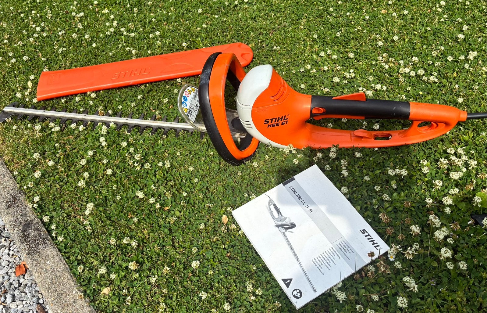 Taille haie STIHL HSE 61 en bas état a vendre, Enlèvement, Comme neuf, Électrique