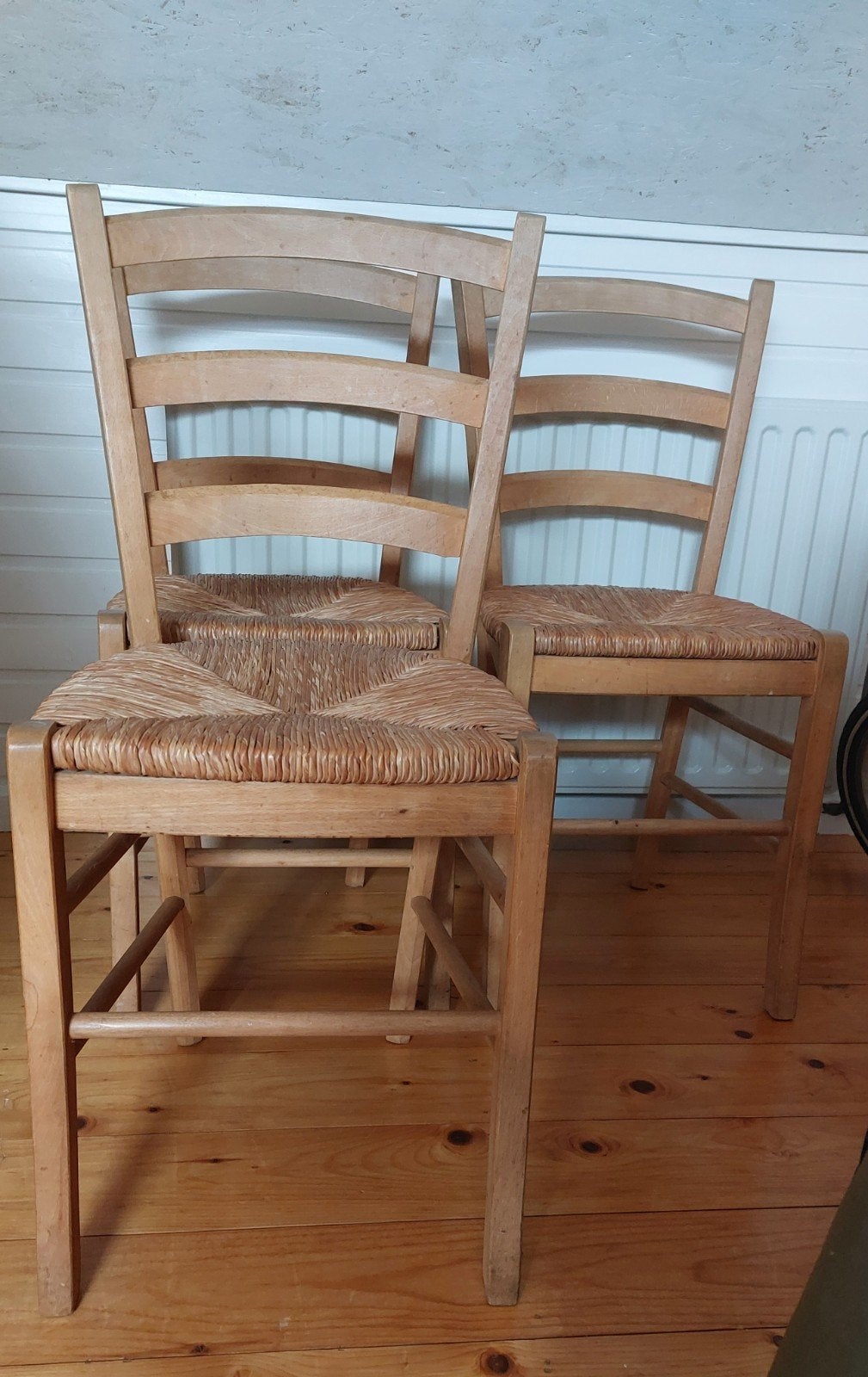 4 stoelen, Ophalen
