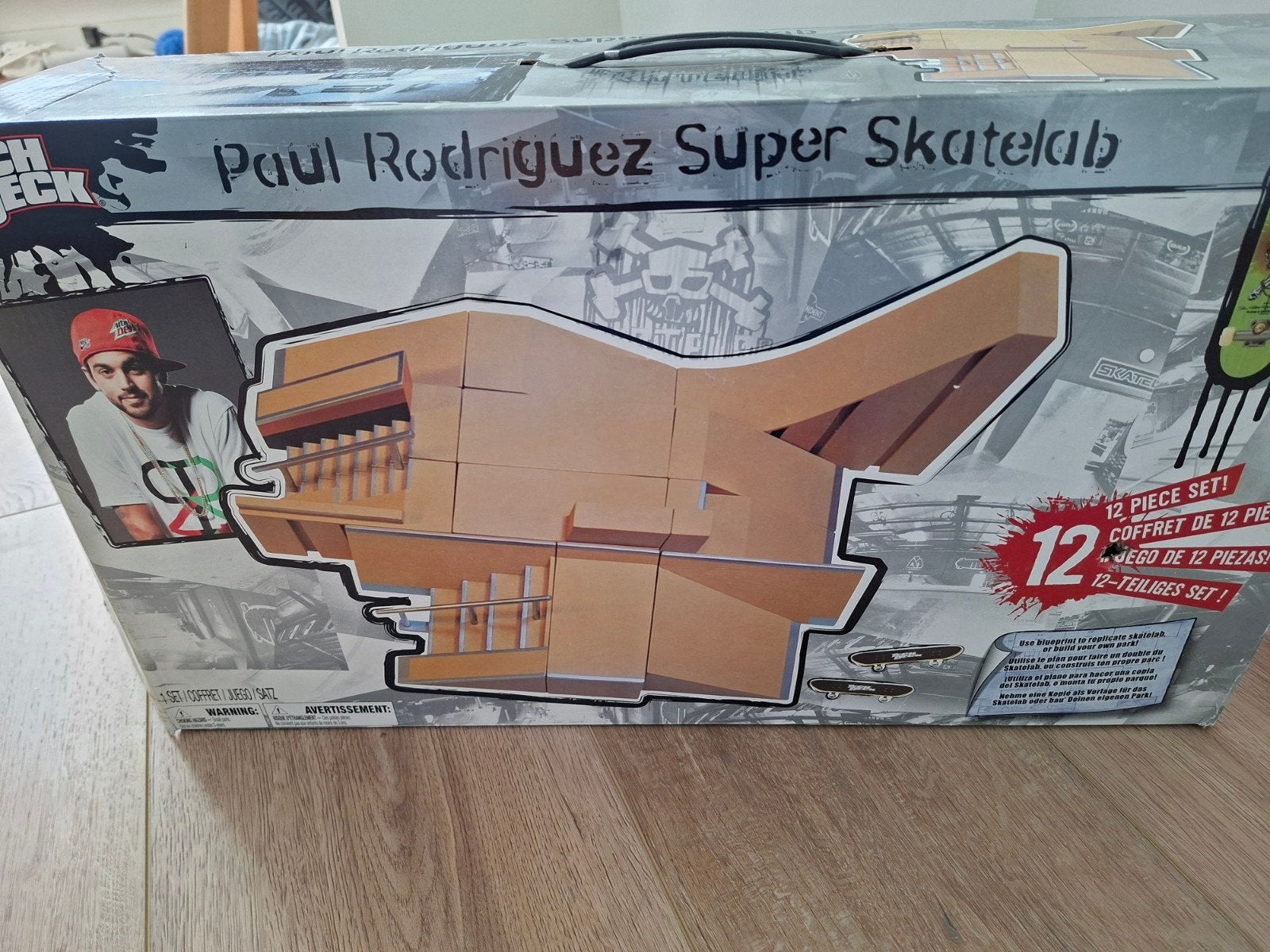 tech deck skatepark, Ophalen