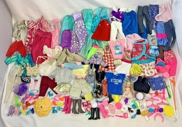 Vêtements de poupée Barbie, accessoires, chaussures, fête, v, Collections, Envoi, Comme neuf, Accessoires