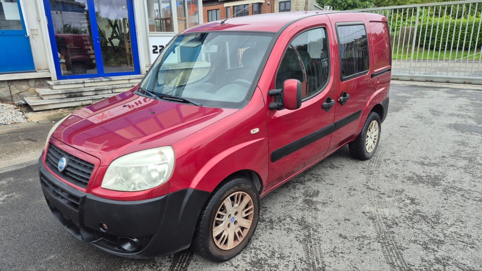 FIAT DOBLO 1.3MJT CARGO KM 166000.CT . AIRCO AN 2007, Autos, Camionnettes & Utilitaires, Entreprise, Achat, ABS, Airbags, Air conditionné