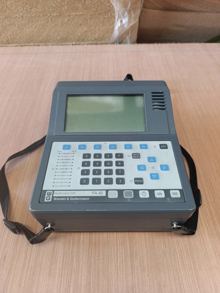 Wandel&Goltermann PA-40 PCM/E1-frame-analysator, Telecommunicatie, ISDN en ADSL, Ophalen, Zo goed als nieuw, ISDN-Centrale