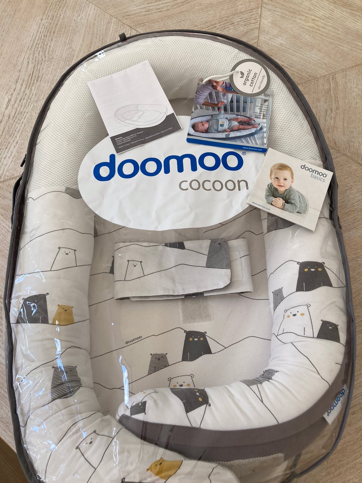 Babynestje Doomoo - zo goed als nieuw, Kinderen en Baby's, Ophalen, Zo goed als nieuw