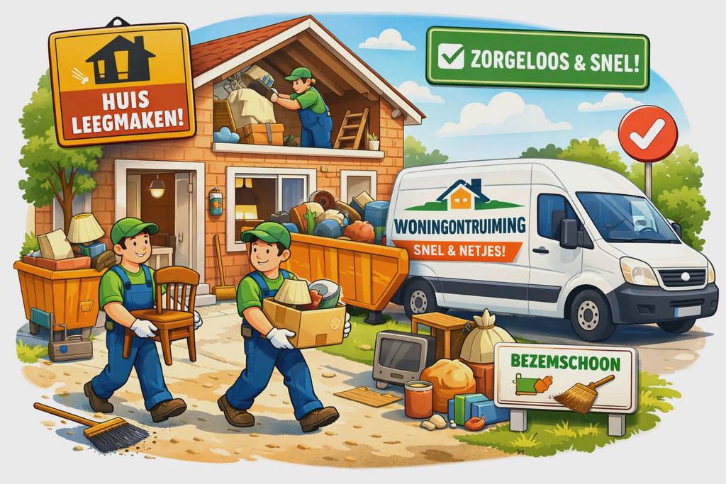 Huis leegmaken? Wij regelen alles snel en netjes!, Huis en Inrichting, Ophalen