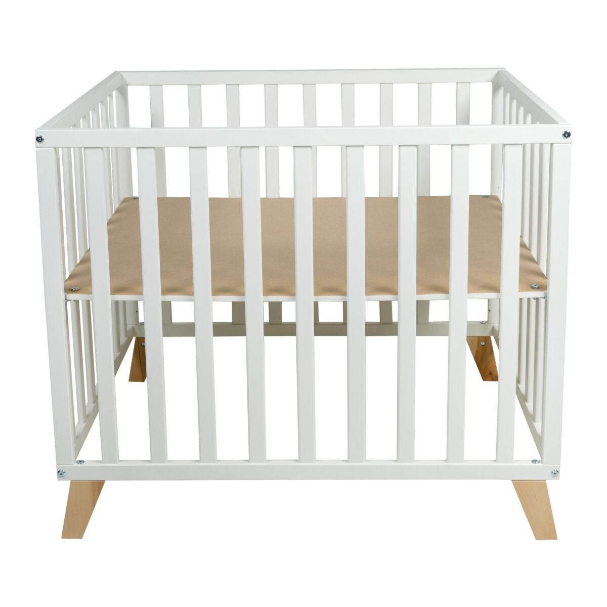 Kinderpark met verstelbare bodem QUAX + GRATIS bekleding + ., Kinderen en Baby's, Ophalen, Gebruikt, Vierkant, In hoogte verstelbaar
