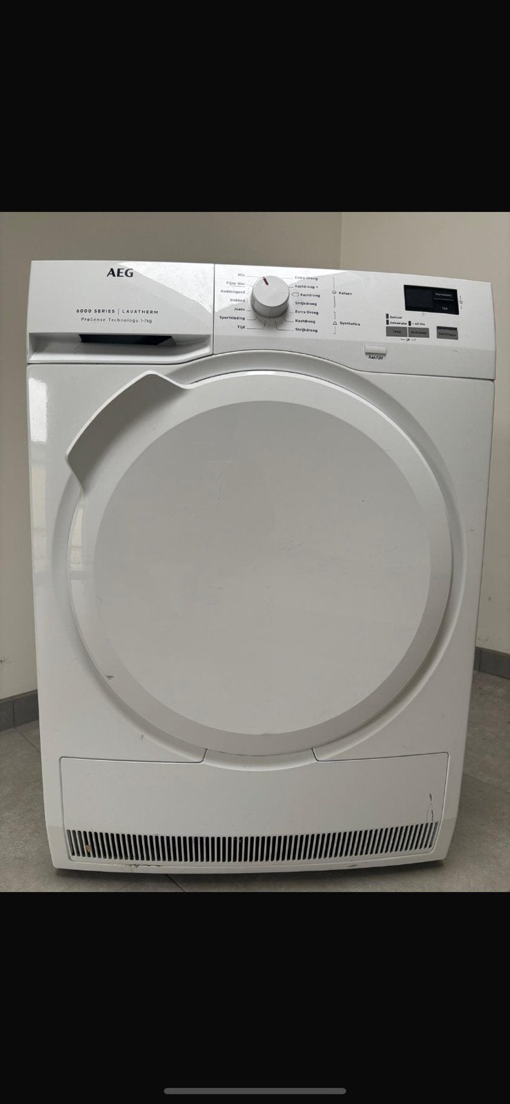 AEG Lavatherm 6000 Series – 7 kg – ProSense, Elektronische apparatuur, Droogkasten, Ophalen, Zo goed als nieuw