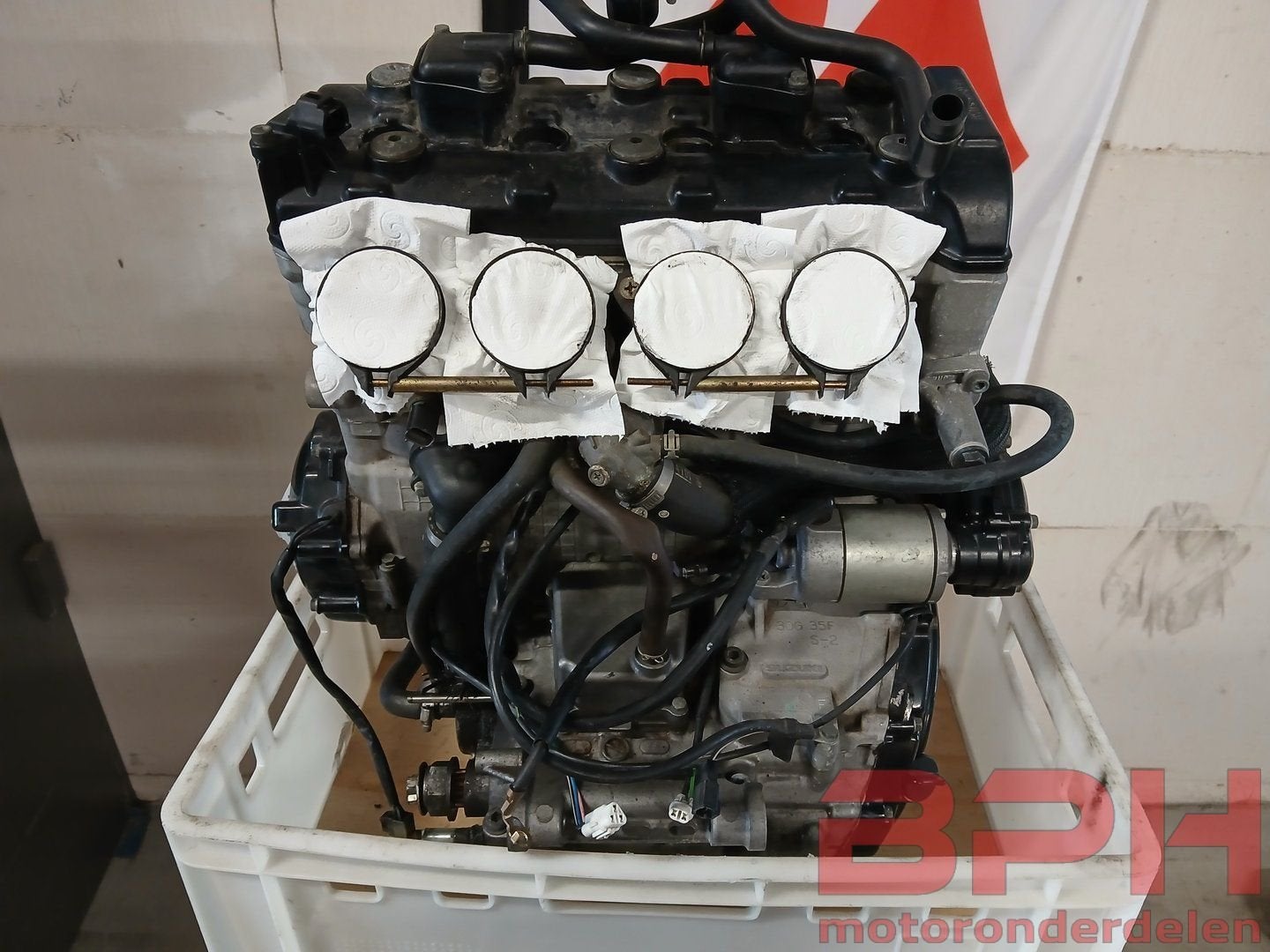 Motorblok Suzuki GSX-R 750 K4 - K5 2004 t/m 2005 GSXR engine, Ophalen, Gebruikt, -, -
