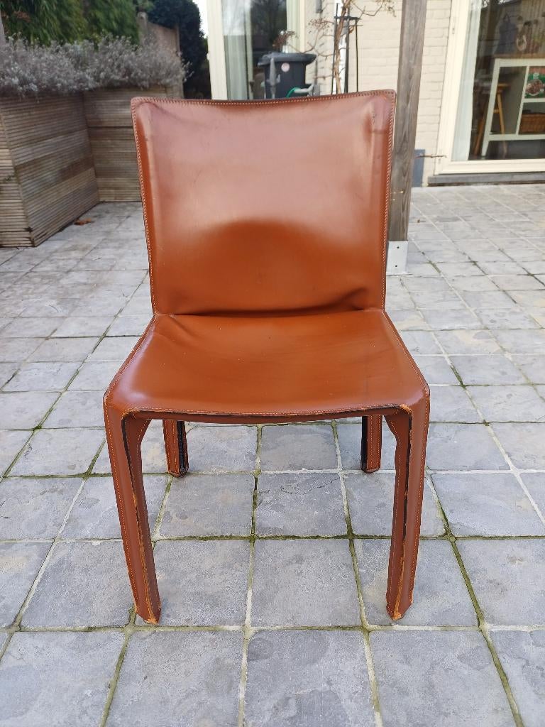 eetkamer stoelen, Ophalen, Gebruikt, Overige kleuren, Leer