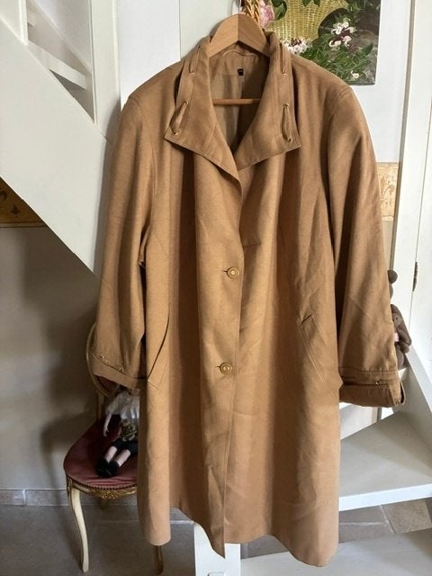 Veste en velours pour femme, Enlèvement, Porté, Taille 42/44 (L), Beige
