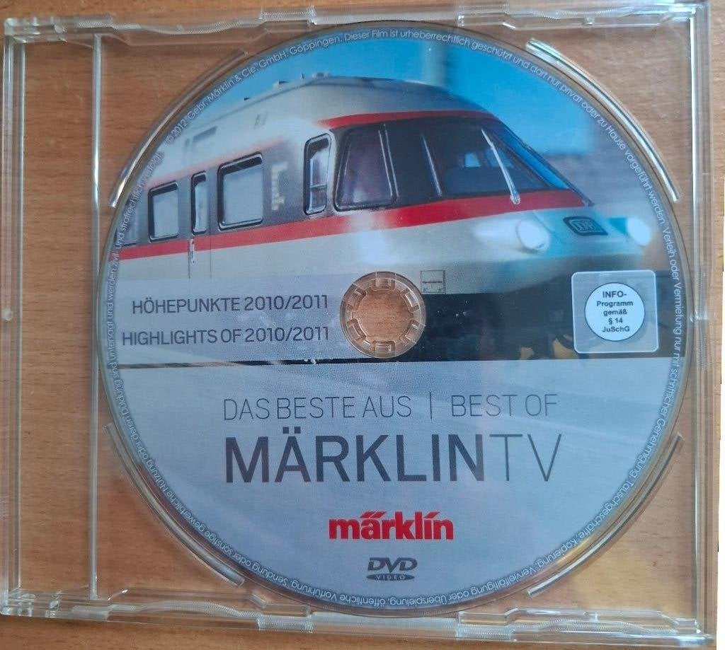 DVD Beste Märklin TV -  2010/2011, Hobby & Loisirs créatifs, Enlèvement ou Envoi, Courant alternatif, Livre, Revue ou Catalogue
