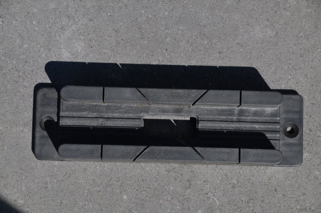 M197. Boîte à onglets  – 19  5  3 cm, Bricolage & Construction, Enlèvement ou Envoi, Utilisé