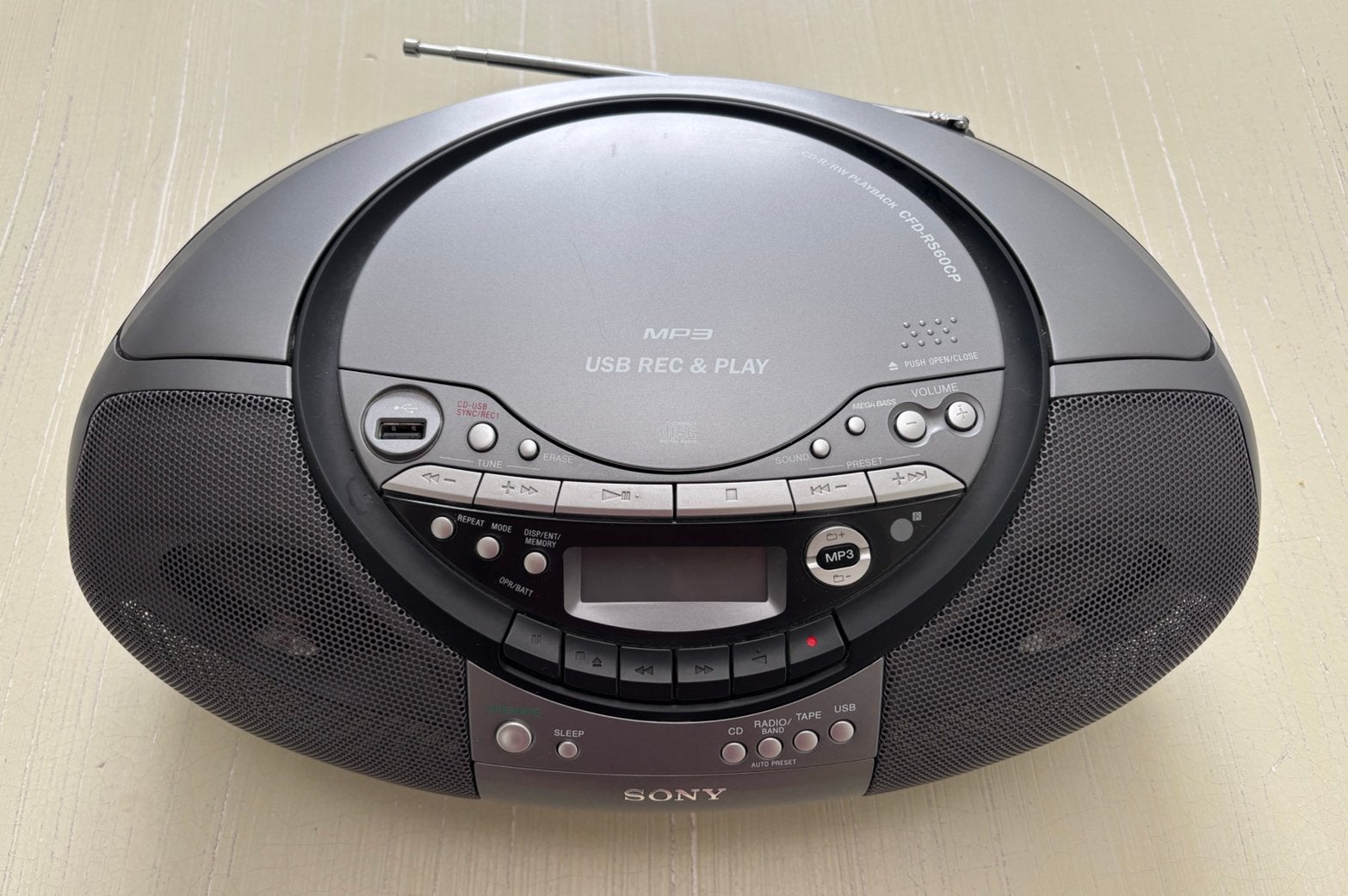 Sony Portable Radio/Cassette/CD, TV, Hi-fi & Vidéo, Radios, Enlèvement, Comme neuf, Radio