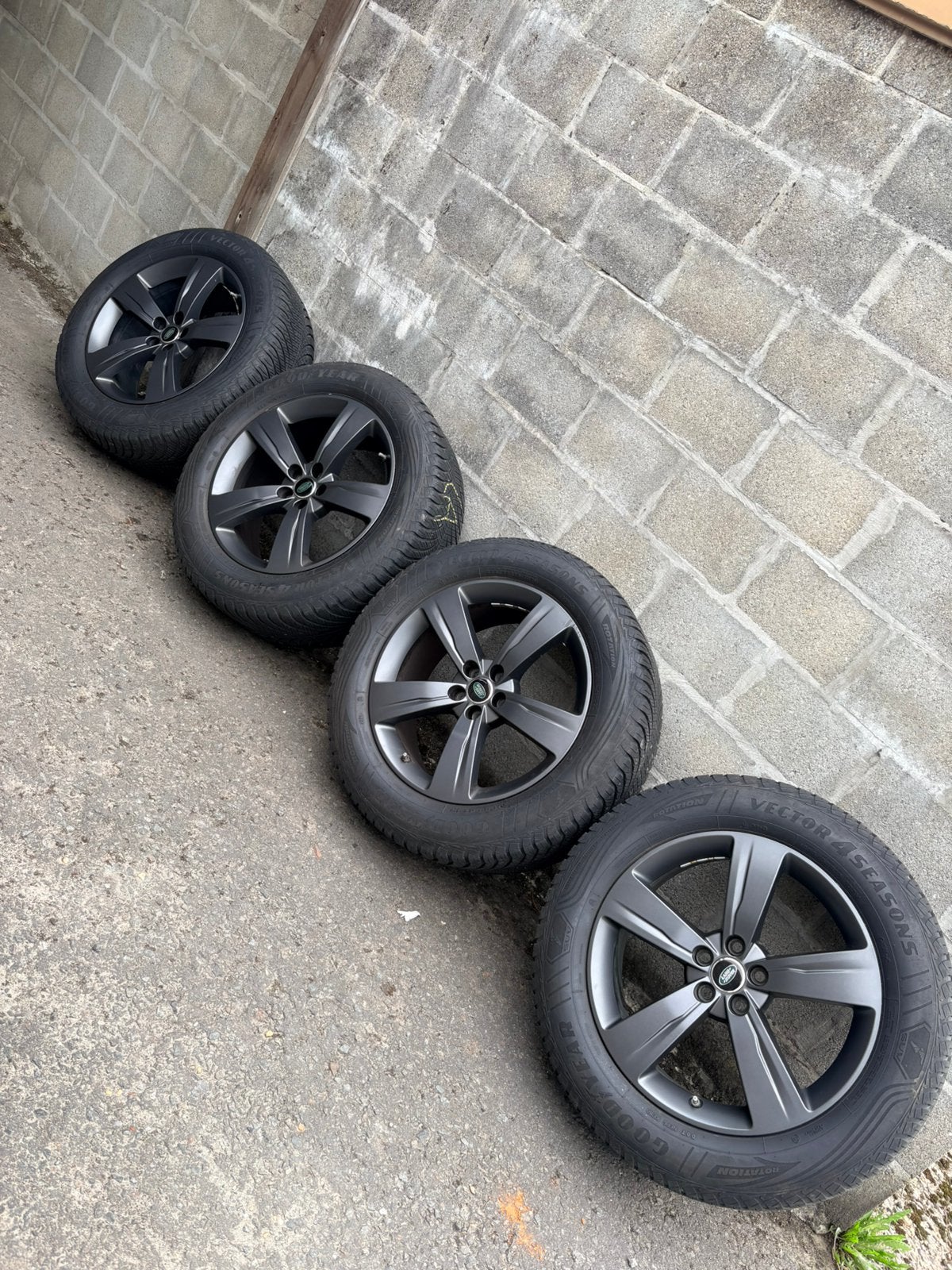 Jantes Range Rover Velar - Toutes saisons - 255/55/19, Autos : Pièces & Accessoires, Pneus & Jantes, Pneus et Jantes, 4 Saisons